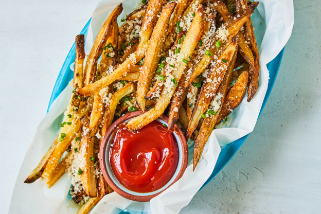 Garlicky Baked Truffle Fries