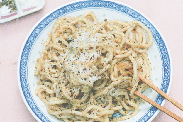 Hetty McKinnon's Cacio e Pepe Udon Noodles Will Become a Family Staple