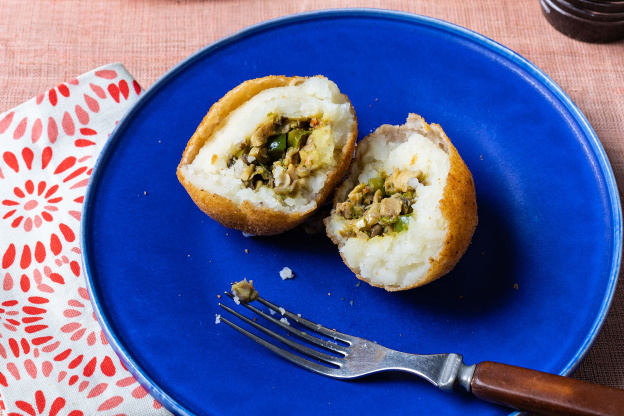 Puerto Rican Rellenos de Papas