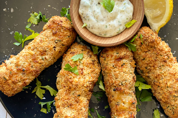 How to Make the Crispiest Baked Fish Sticks