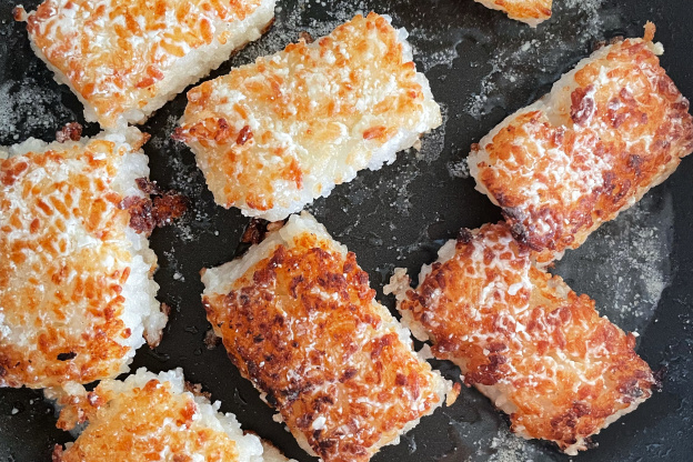 Crispy Rice Is a Fun Way to Turn Leftover Rice into a Whole New Dish