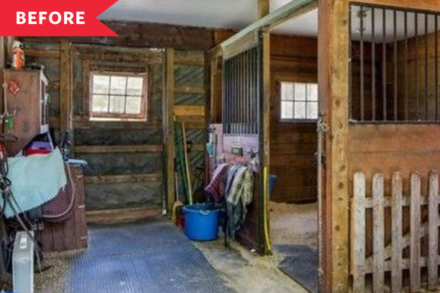 Before and After: A Run-Down Barn Becomes a Gorgeous Studio Apartment