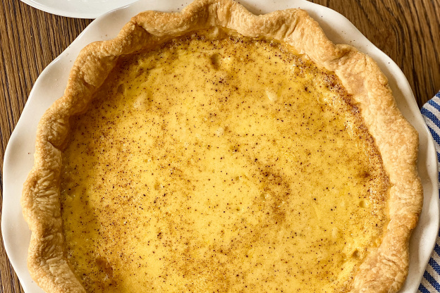 This Ultra-Creamy Custard Pie Deserves the Spotlight This Fall