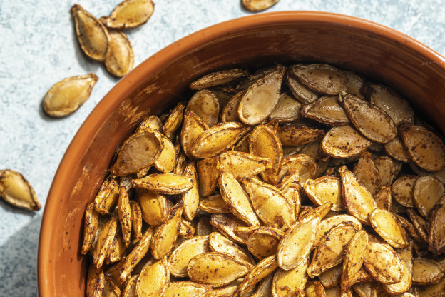 If You're Carving a Pumpkin, You Need to Air Fry the Seeds