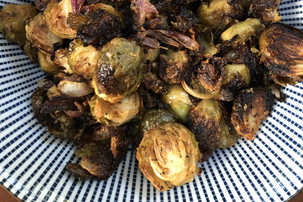 These Dijon-Roasted Brussels Sprouts Are the Only Vegetable I'll Eat