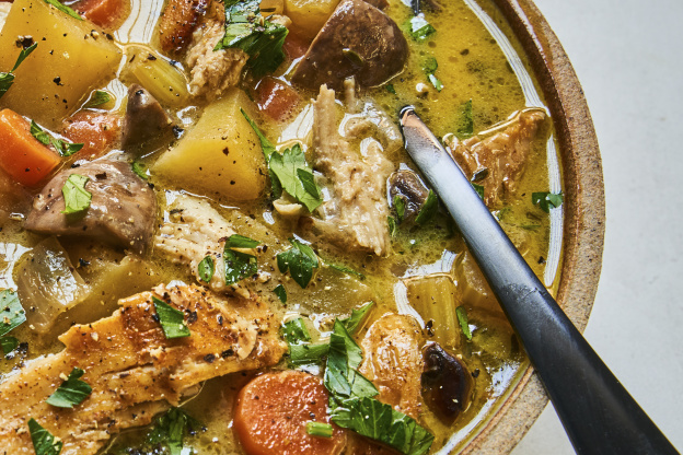 This Rich and Cozy Stew Is the Perfect Way to Use up Leftovers