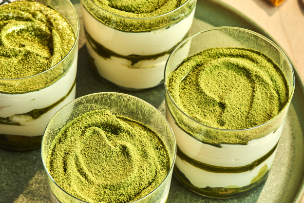 Matcha Tiramisu Cups Are an Indulgent Make-Ahead Party Treat