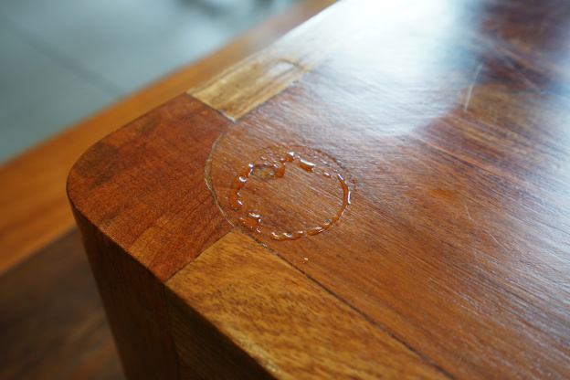 This $8 Amazon Find Easily Erases Water Stains from My Wood Table