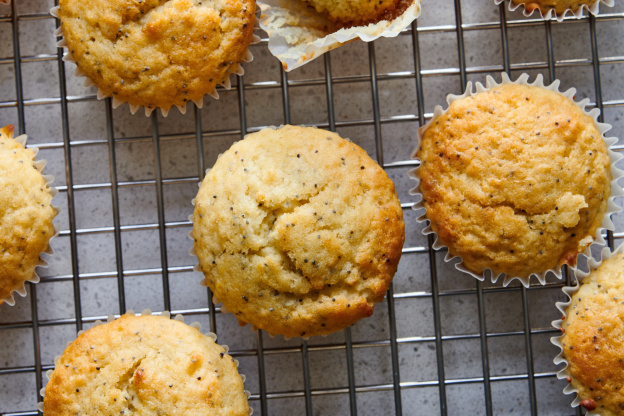 Domestic Rebel's Lemon Poppy Seed Muffins Are Small but Mighty Tasty