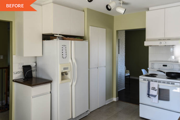 Before and After: This '90s Kitchen Became Way More Spacious After a Smart Layout Change