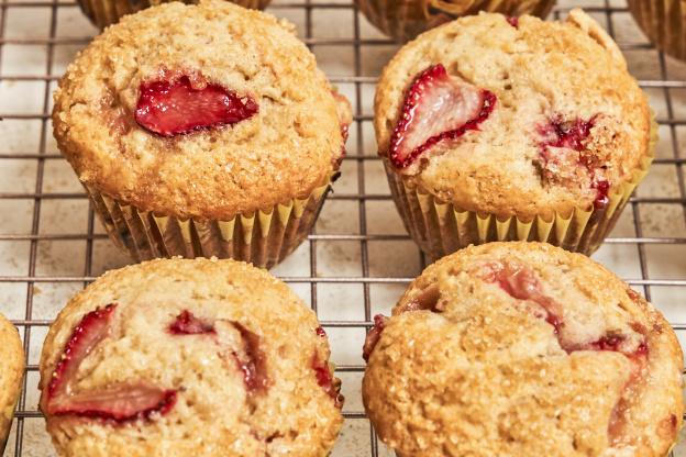 Fresh Strawberry Muffins Are Sweet, Tender, and Easy to Love