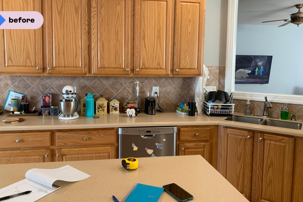 Before and After: A Dark, Generic Kitchen Gets a Total Redo and the Result Is So Romantic