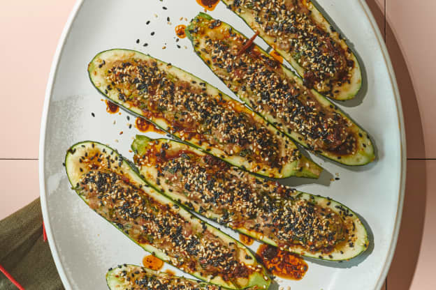 Garlic Chive Pork Zucchini Boats Are Inspired by Two Dim Sum Classics