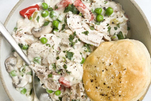 Turkey à la King Is a Rich and Creamy Way to Use Leftovers