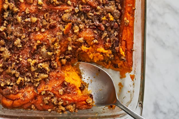 This Sweet Potato Casserole Has a Delicious Candy-Like Crust