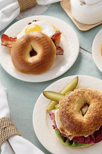 Score 25% off Just Bagels' mail-order bagels.