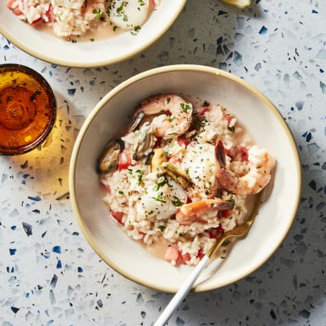 Creamy Seafood Risotto