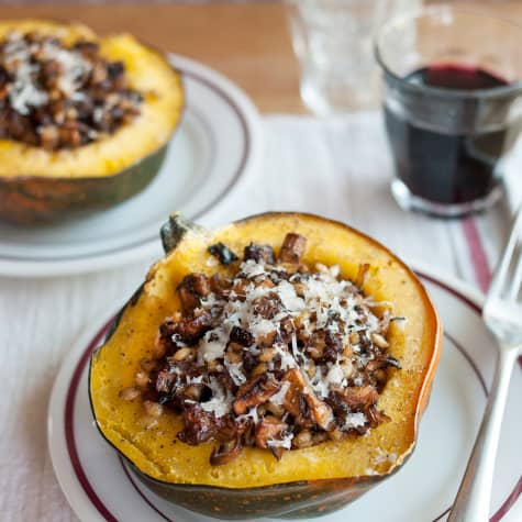 How To Make Stuffed Acorn Squash