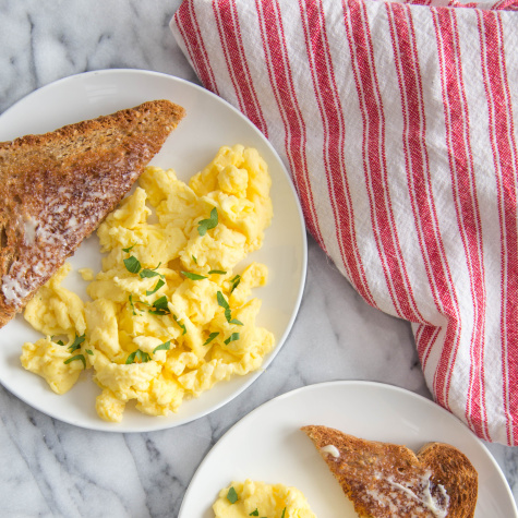 The Secret to Fluffy Diner-Style Eggs Is Actually a Coffee Tool