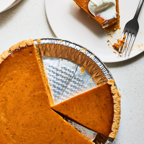 The Absolute Easiest 5-Ingredient Pumpkin Pie