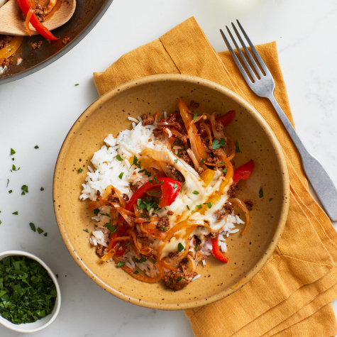 Stuffed Pepper Bowls Deliver All the Flavor in Half the Time