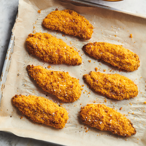 Extra Toasty Cheez-It Chicken Tenders Will Be an Instant Dinner Win