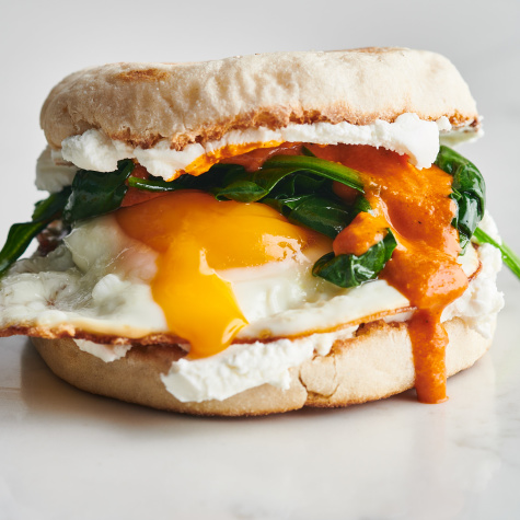 I Can't Get Enough of This Vegetarian Breakfast Sandwich