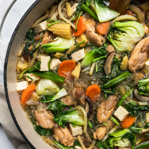 Sheldon Simeon's One-Pot Chicken Hekka Is the Ultimate Clean-out-the-Fridge Meal