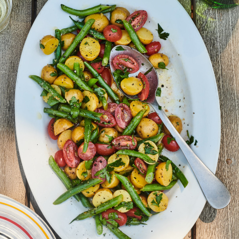 This Vibrant, Mayo-Free Potato Salad Will Whisk You Away to Italy