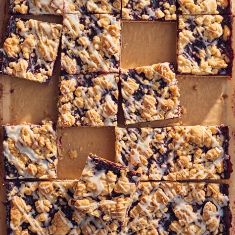 Most Wanted: Triple Berry Crumb Bars