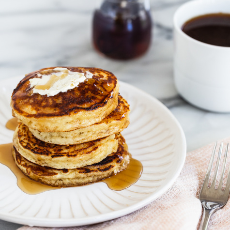 These Almond Flour Pancakes Are Nutty, Tender, and Oh-So Plush