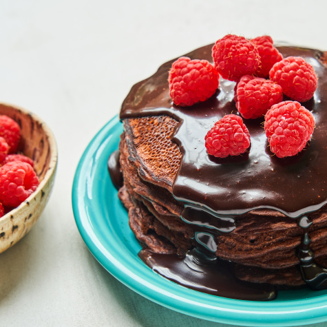 These Triple Chocolate Pancakes Are for Serious Chocolate-Lovers Only