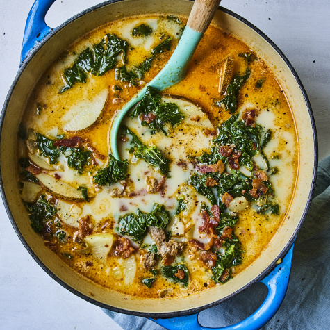 Creamy Copycat Zuppa Toscana Comes Together in One Pot in Less than an Hour