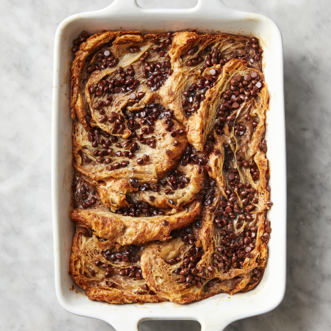 Double Chocolate Croissant French Toast Casserole Is Exactly as Delicious as It Sounds