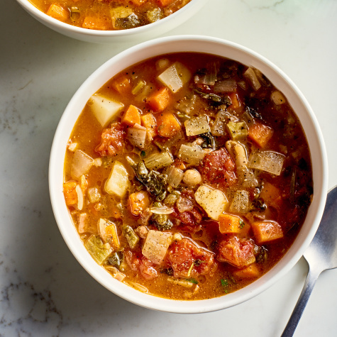 Giada de Laurentiis' Smart Secret for Better Minestrone Soup