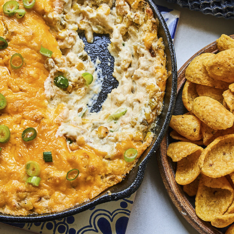 This Cheesy Baked Corn Dip Won't Last Long Out of the Oven