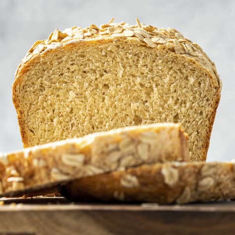 This Hearty Homemade Oatmeal Bread Will Become Your Go-To Sandwich Loaf