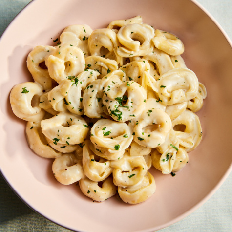Tortellini Alfredo Is the Cheesy Weeknight Dinner of Your Dreams