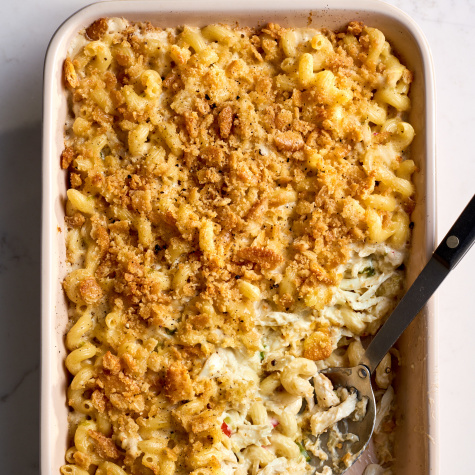 Spicy Crab Dip Pasta Bake Is Exactly as Amazing as It Sounds