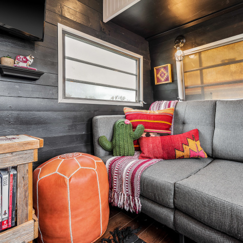 A 200-Square-Foot 1984 Holiday Rambler Travel Trailer Is the Definition of 'Texas Chic'