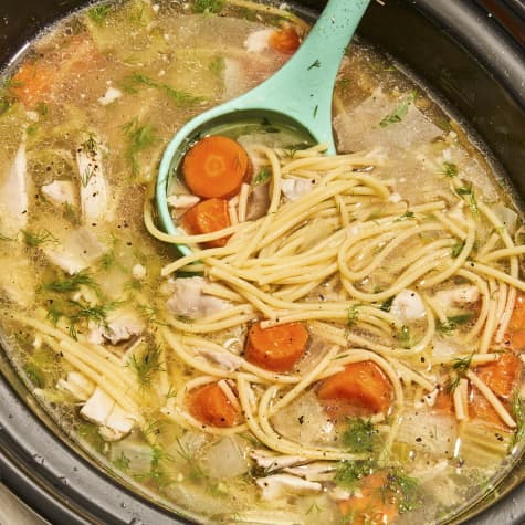 How to Make the Best Slow Cooker Chicken Noodle Soup