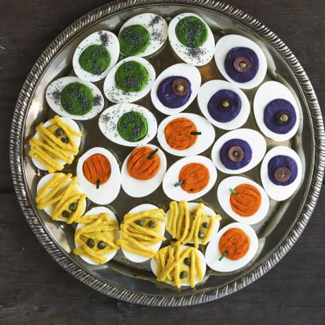 Halloween Deviled Eggs Are a Spooky Addition to Your Celebration