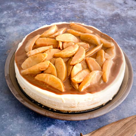 This Layered Caramel Apple Cheesecake Is the Most Impressive Holiday Dessert