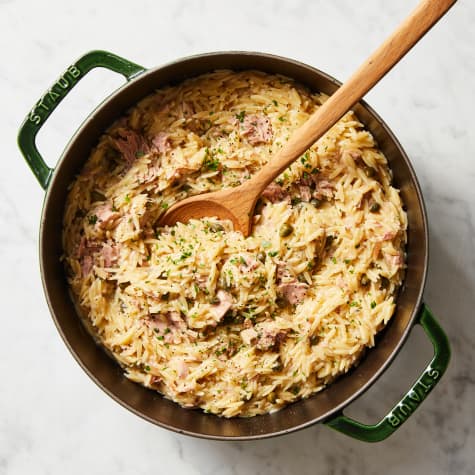 This Creamy One-Pot Orzo Comes Together in 30 Minutes