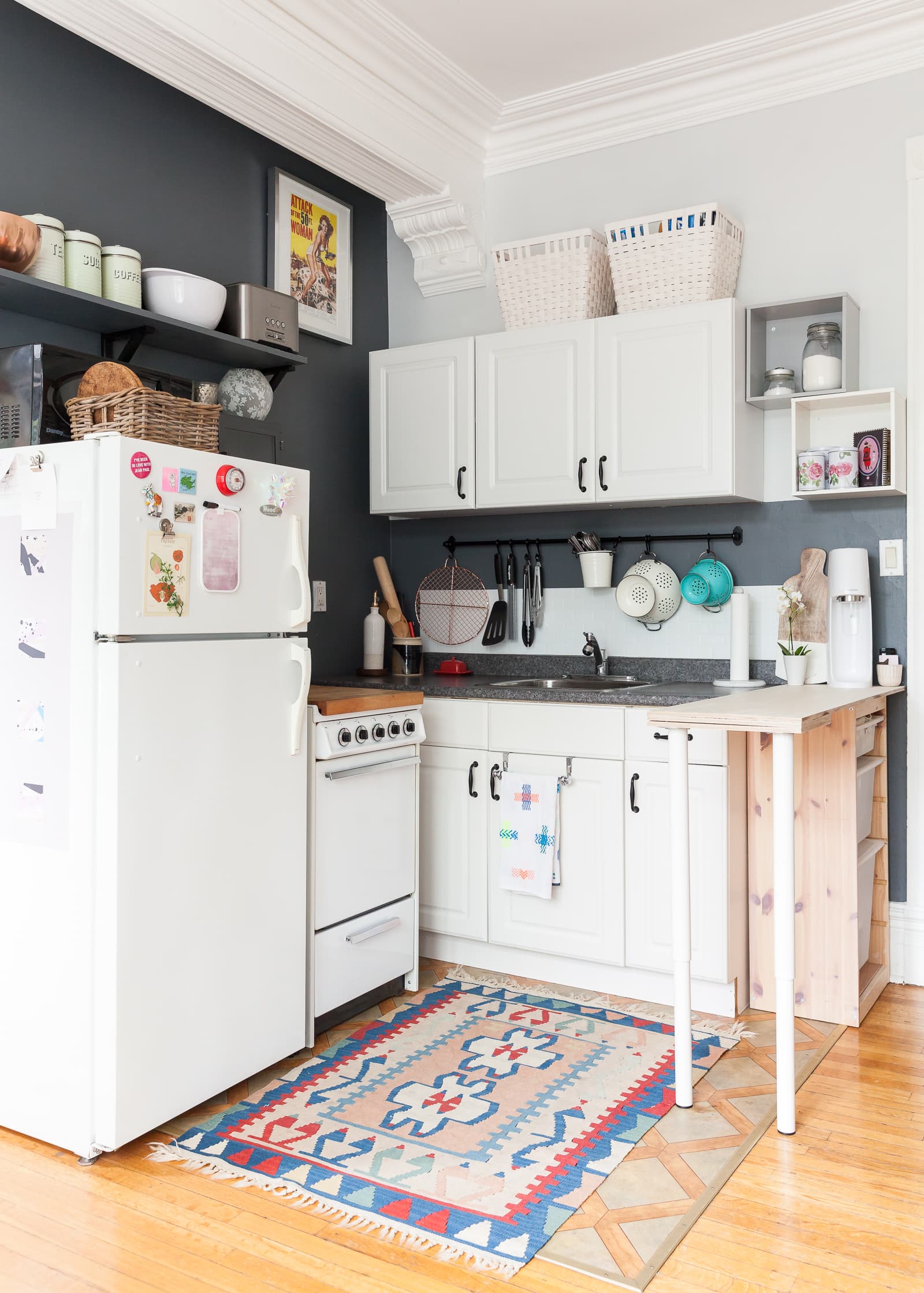 Everything you need to outfit your tiny apartment kitchen
