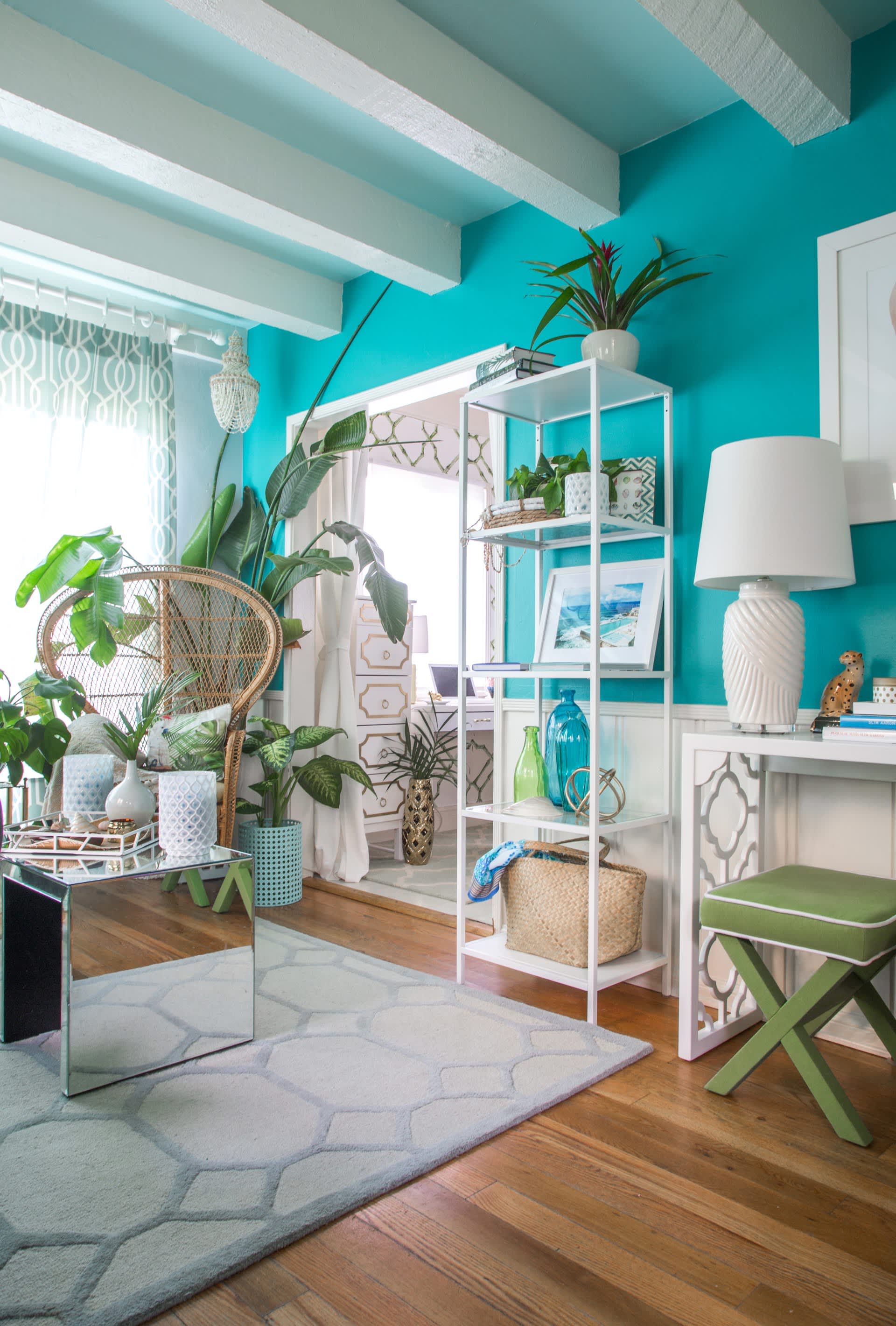 House Tour: Colorful Palm Beach Regency Style Home | Apartment Therapy