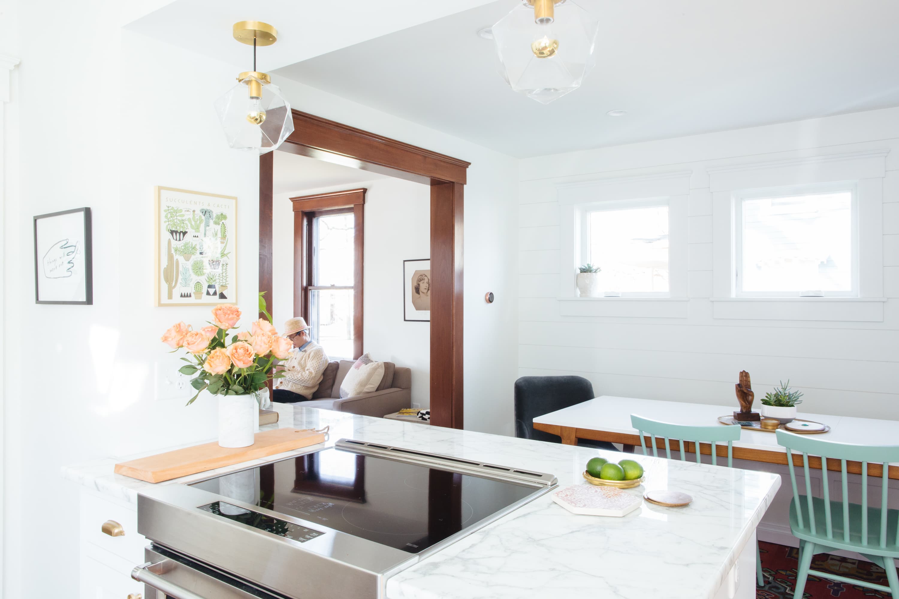 flush mount chandelier dining room