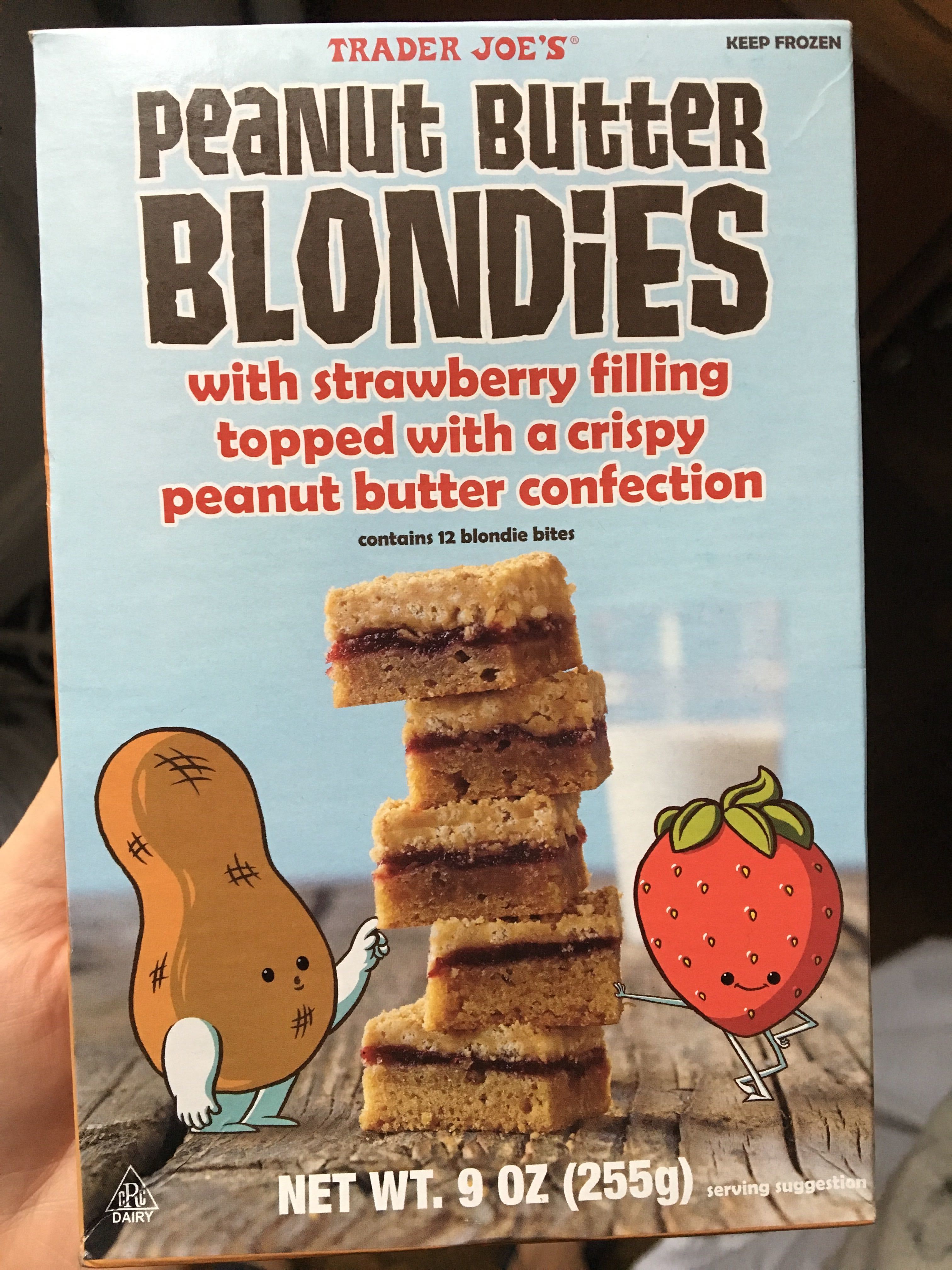 Trader Joe S Frozen Peanut Butter Blondies Review Kitchn