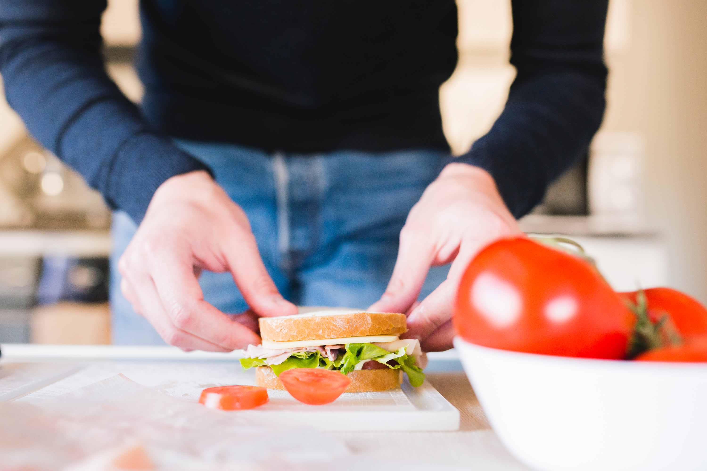 ECO+ Sandwich Keepers, How do you cut your sandwiches? 🤔 Whether you cut  them diagonally or straight down the middle, our ECO+ Sandwich Keepers are  the perfect containers to