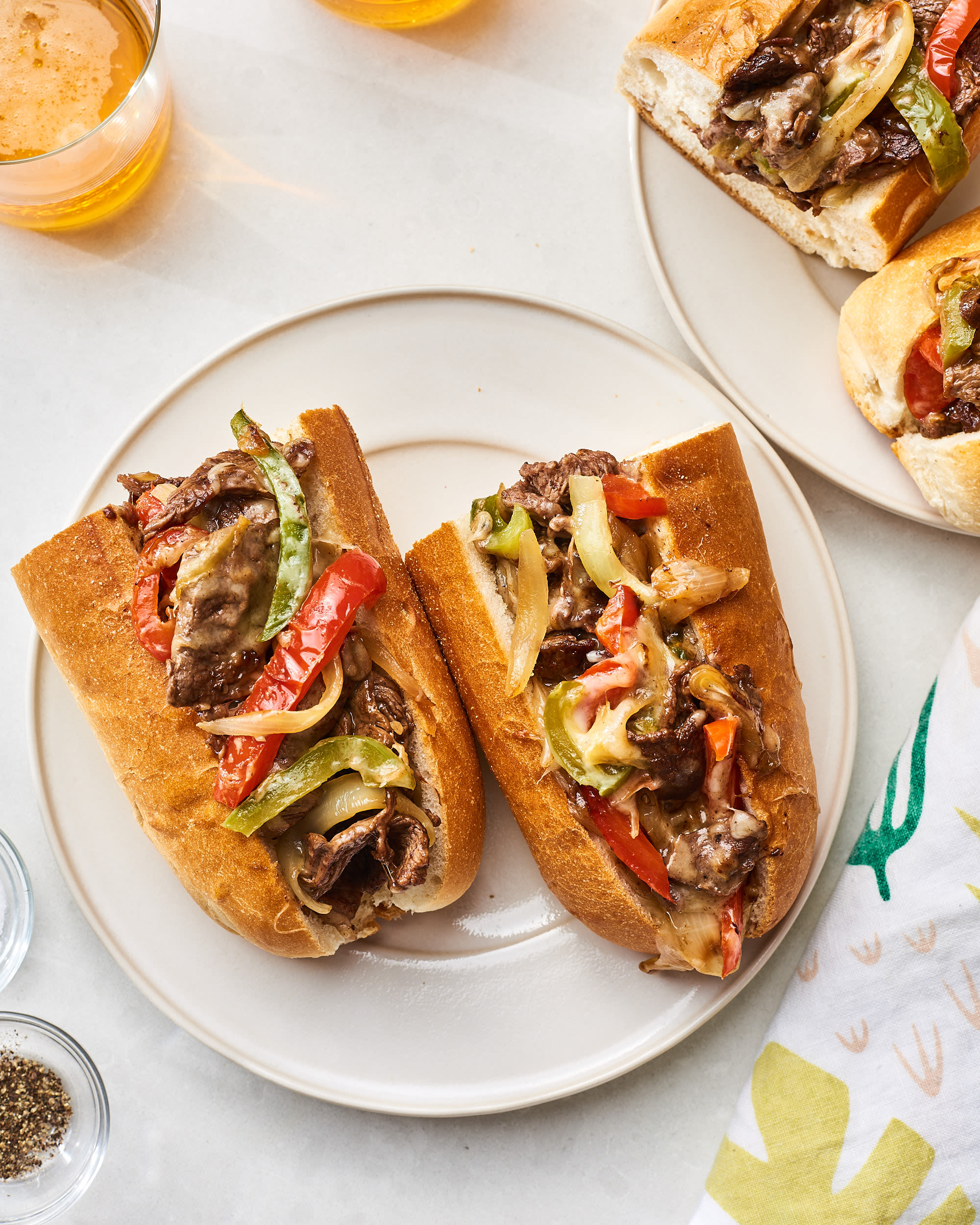 Philly Cheesesteak Sandwiches - Simply Scratch